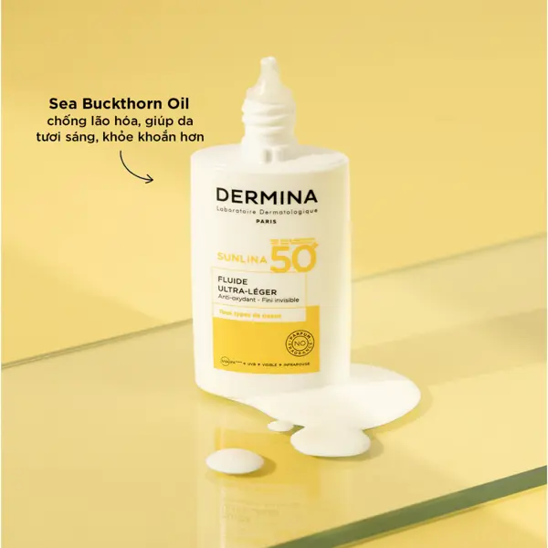 DERMINA Sữa chống nắng dịu nhẹ SPF50 50ml